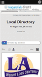 Mobile Screenshot of directory.niagarafallsdirect.info