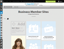 Tablet Screenshot of members.niagarafallsdirect.info