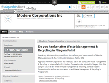 Tablet Screenshot of modern-corporations-inc-niagara-falls.niagarafallsdirect.info